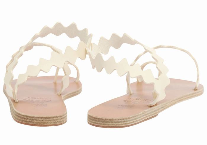 Sandales Toe-Post Ancient Greek Sandals Eleftheria Onda Leather   | MTX-0146811